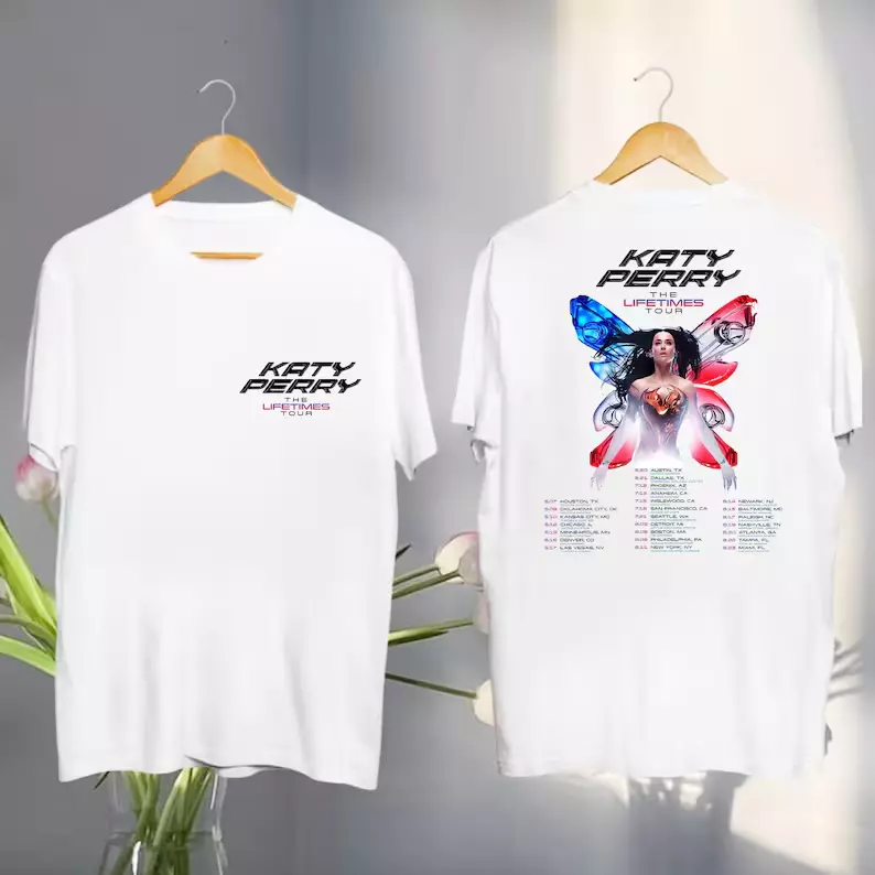 Katy Perry The Lifetime Tour 2025 Shirt, Katy Perry 2025 Concert