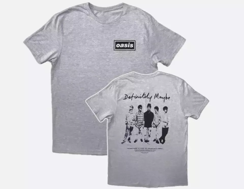 Oasis Definitely Maybe Reunion Tour 2025 Shirt