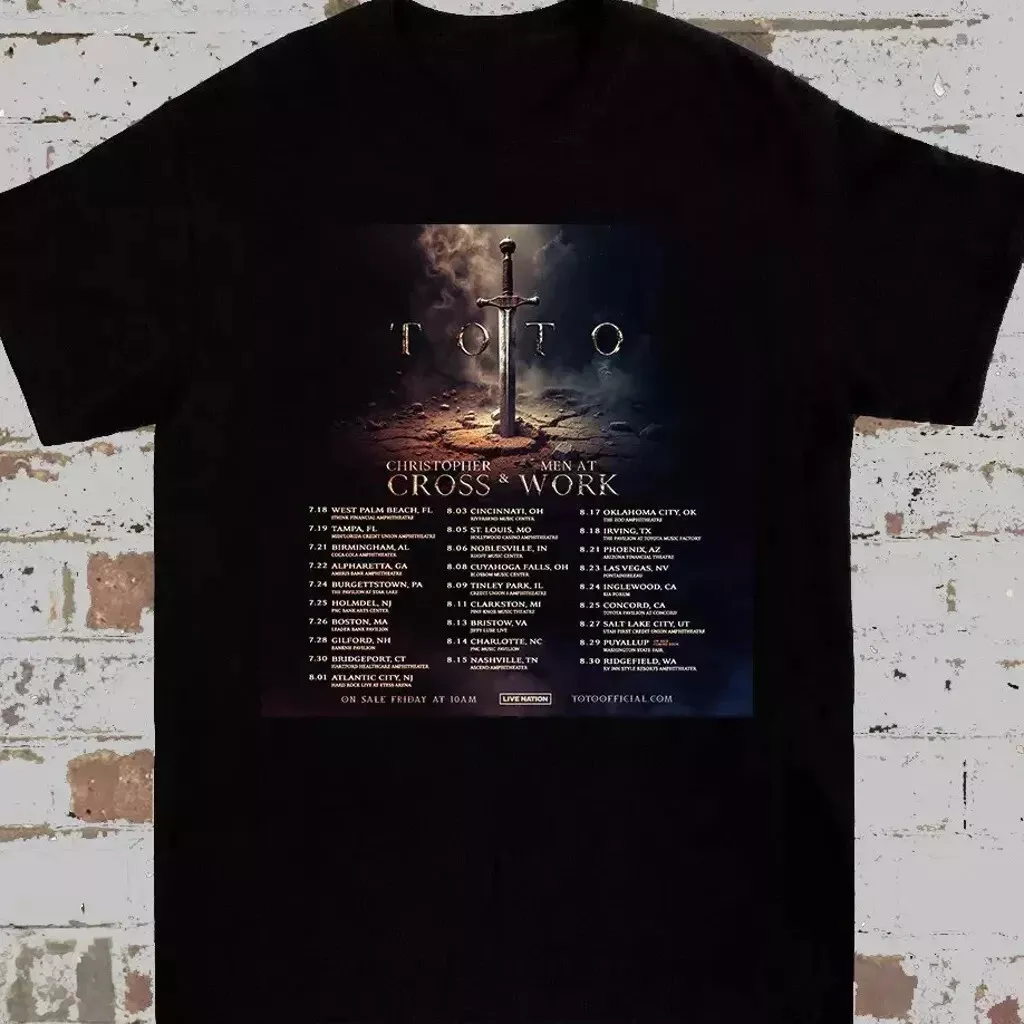Toto Band Tour 2025 Shirt, Fan Gift
