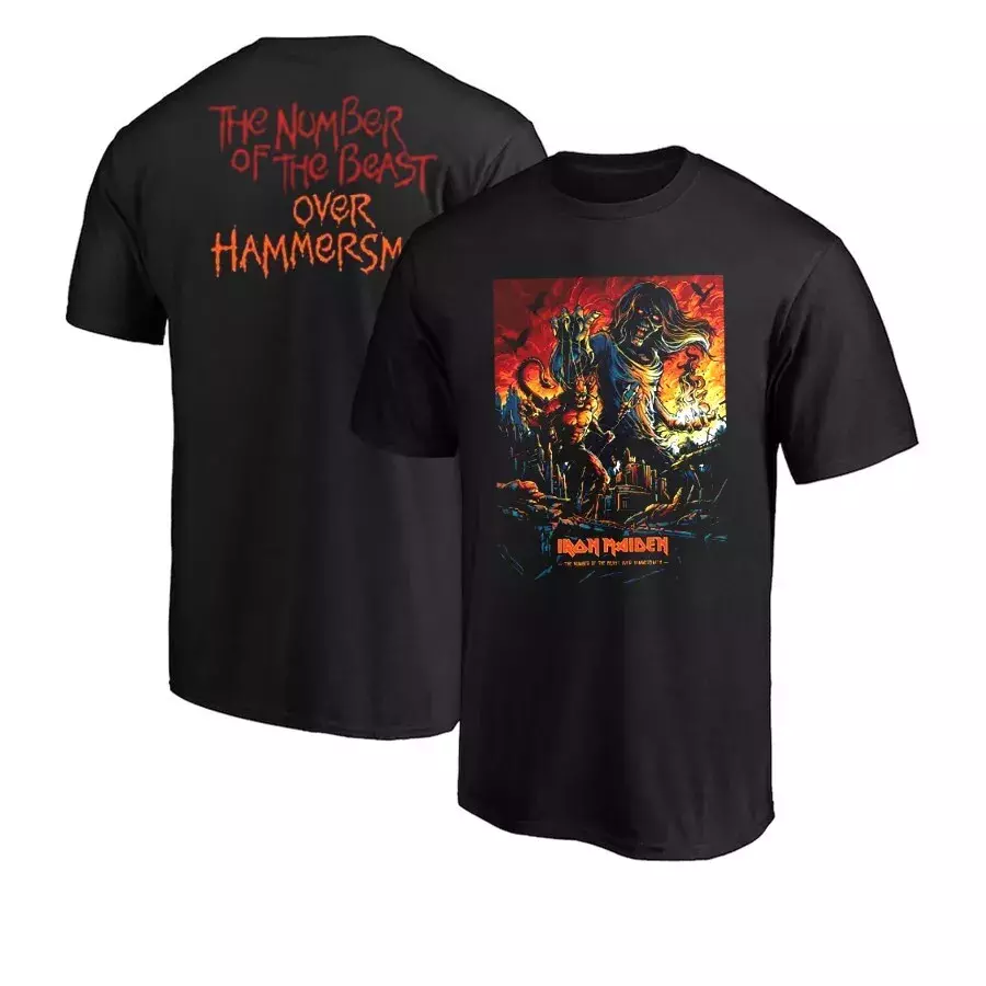 Iron Maiden Run For Your Lives World Tour 2025 26 Two Side Unisex Shirt Gift