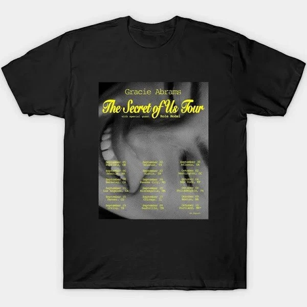 Gracie Abrams Us Tour 2025 Shirt Good Shirt