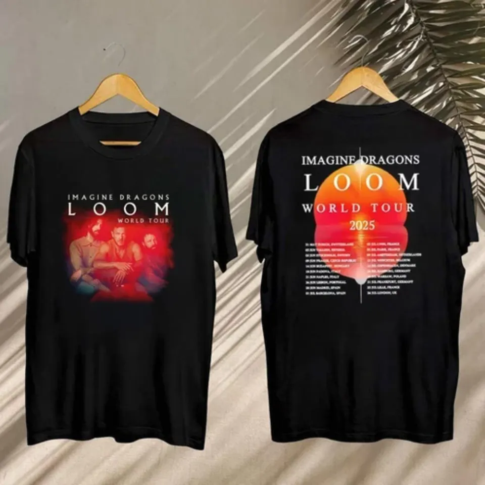 2025 Imagine Dragons Loom World Tour Shirt, Imagine Dragons Band Graphic Shirt