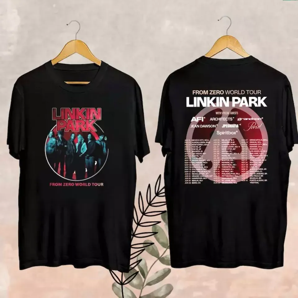 Linkin Park Merch, Linkin Park Shirt, 2025 Linkin Park From Zero World Tour Shirt