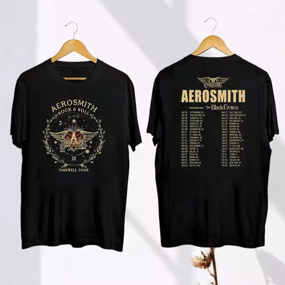 Aerosmith Peace Out Farewell Tour 2024-2025 Shirt, Aerosmith Fan Gift