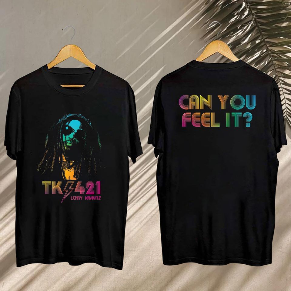 Lenny Kravitz Tour 2025 Shirt, Lenny Kravitz Concershirt, Lenny Kravitz Blue Electric Light Tour Tshirt