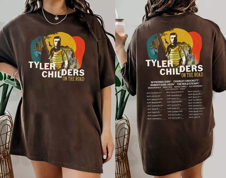 Tyler Childers On The Road Tour 2025 Shirt, Tyler Childers Concert 2025 Shirt