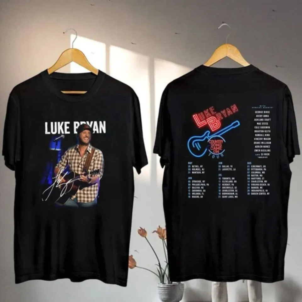 Luke Bryan Graphic Shirt, 2025 Luke Bryan Country Song Came On Tour Shirt