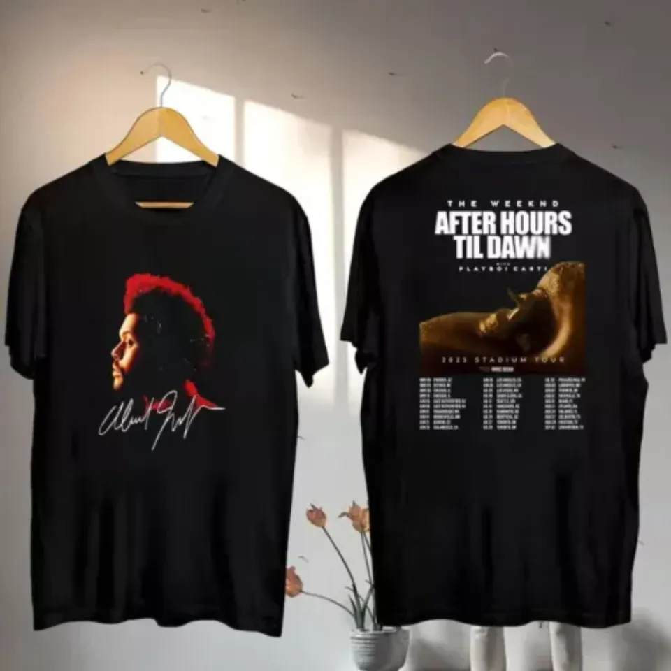 Weeknds After Hours Til Dawn Tour 2025 Shirt Gift For Fan