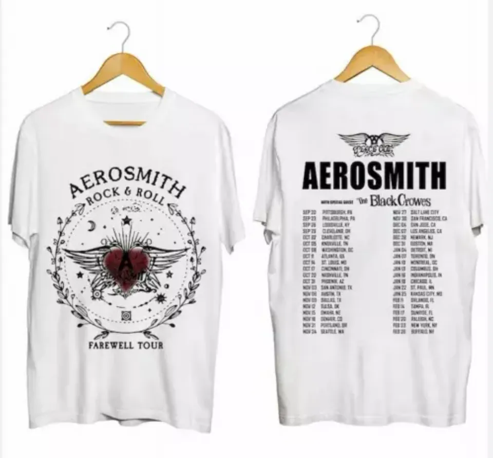 Aerosmith 2024-2025 North American Farewell Tour Shirt