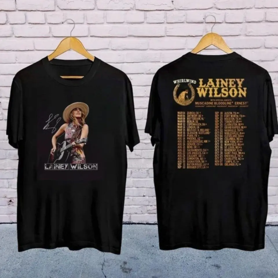 2025 Lainey Wilson Whirlwind World Tour Shirt Lainey Wilson Country Music