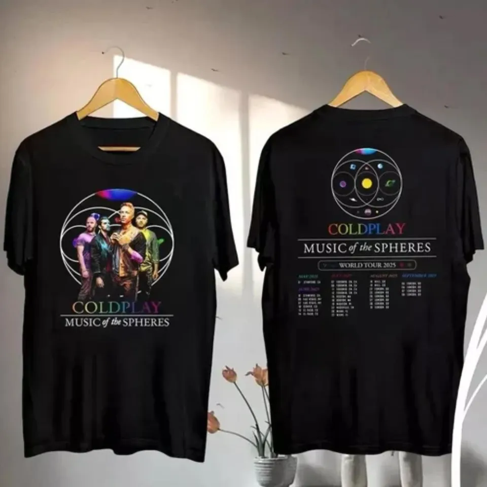 2025 Coldplay Music Of The Spheres Tour Shirt Coldplay Band 2025 Concert