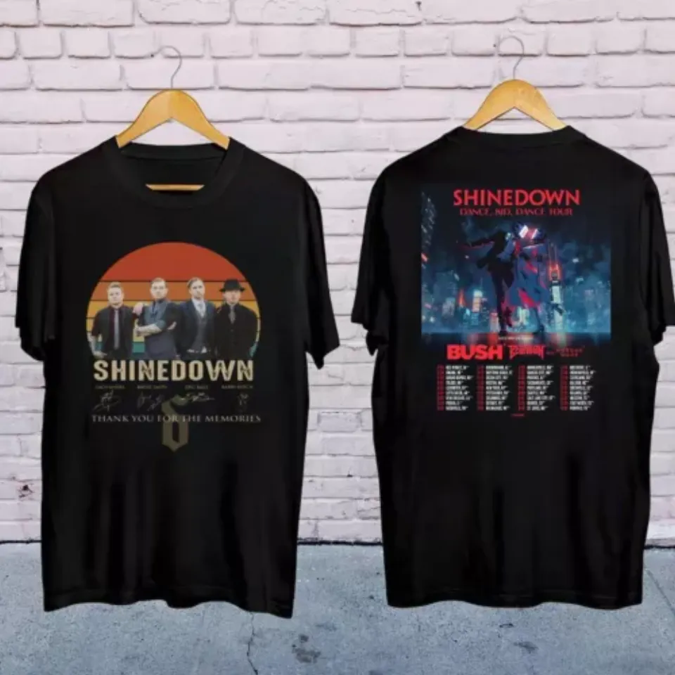 Shine Down Dance Kid Dance Tour 2025 Shirt, Shine Down Band 90S Vintage Shirt