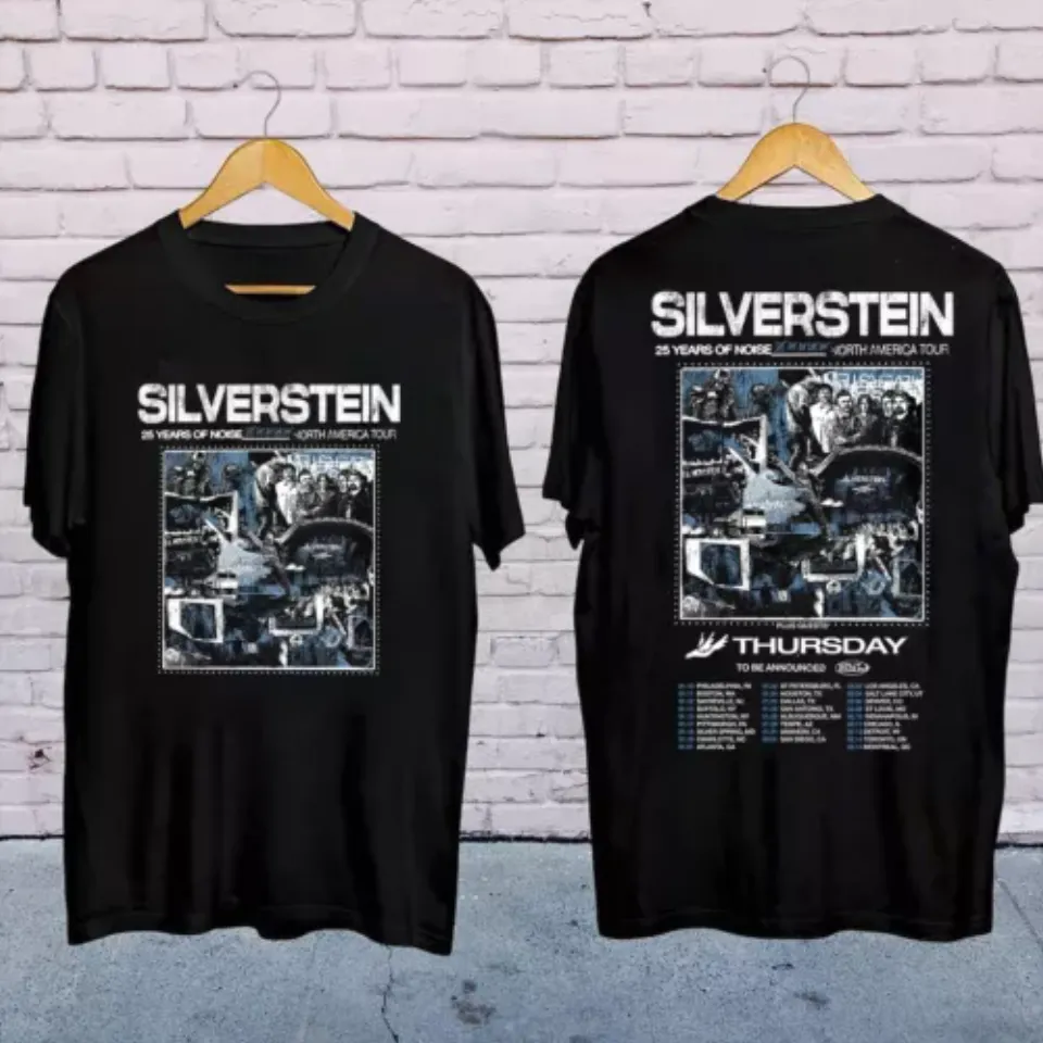 Silverstein 2025 Us Tour Christmas Gift Unisex Shirt