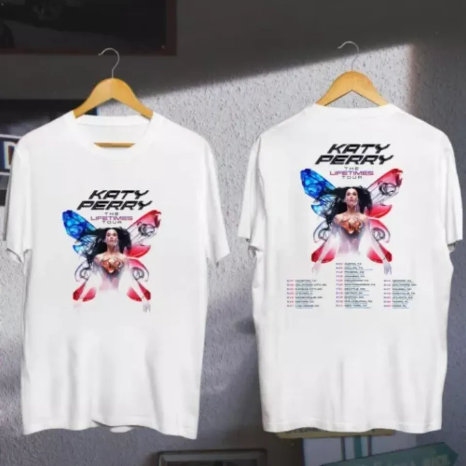 Katy Perry Graphic Shirt, Katy Perry The Lifetime Tour 2025 Shirt