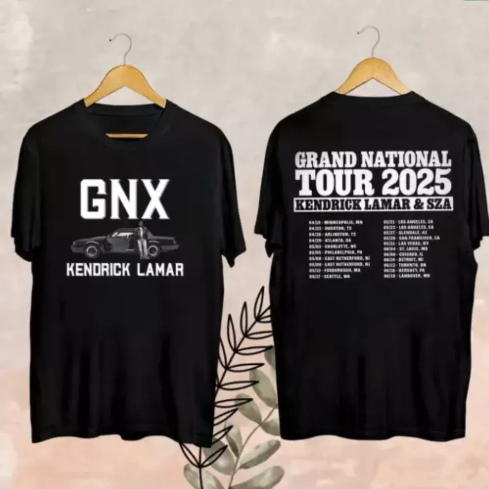 Grand National Tour Shirt, Kendrick Lamar Tour 2025 Fan, Kendrick Lamar Gnx