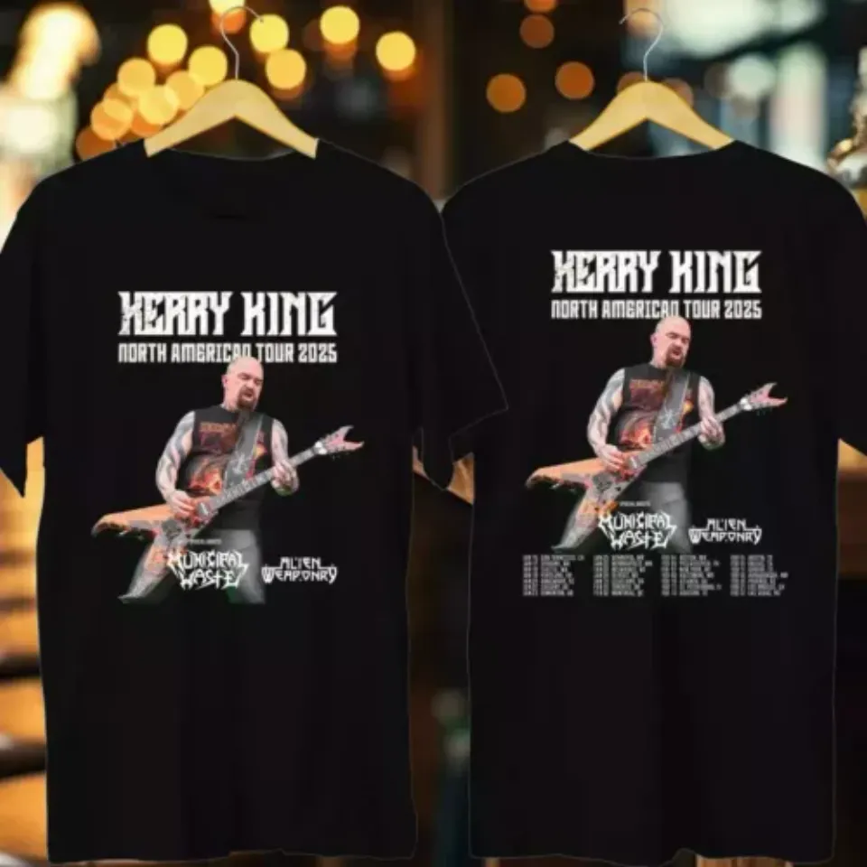 Kerry King North American Tour 2025 Music Shirt