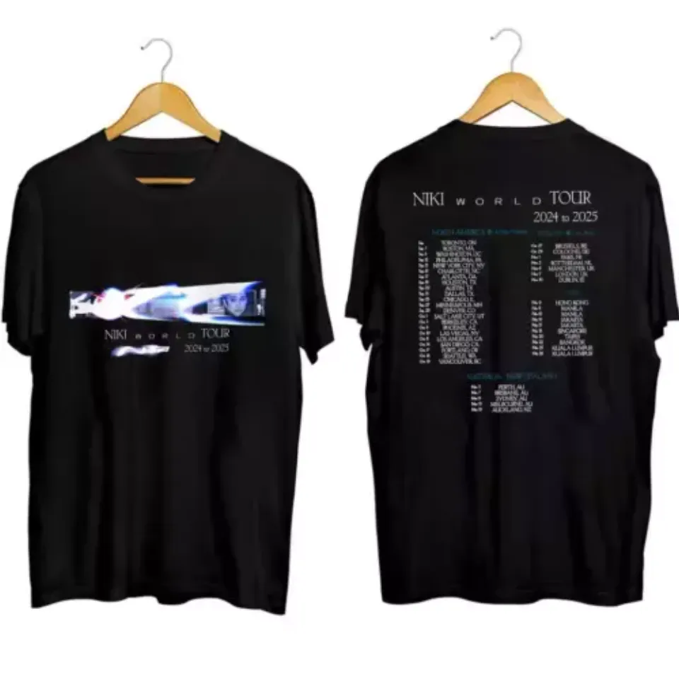 Niki World Tour 2024 To 2025 Music Shirt, Niki 2024 Concert Music Shirt