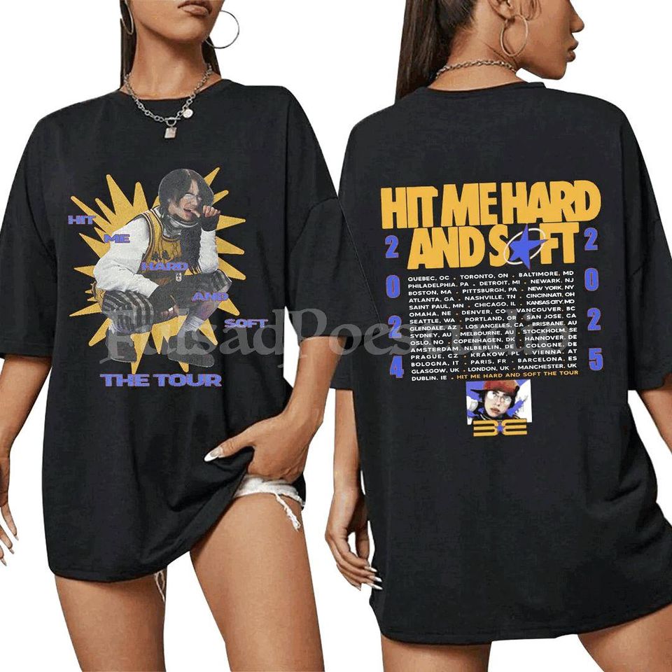 Hit Me Hard And Soft 2024-2025 Tour T-Music Shirt, Music Shirt