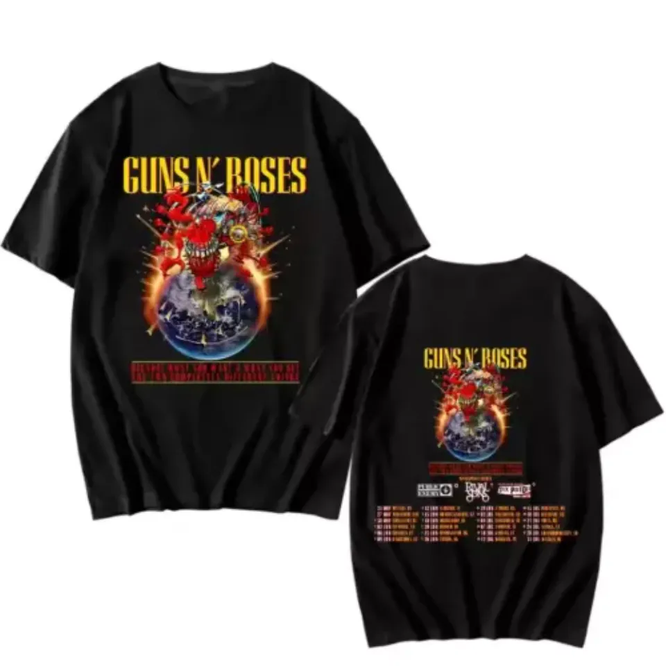 Guns N Roses 2025 Tour Shirt For Fans