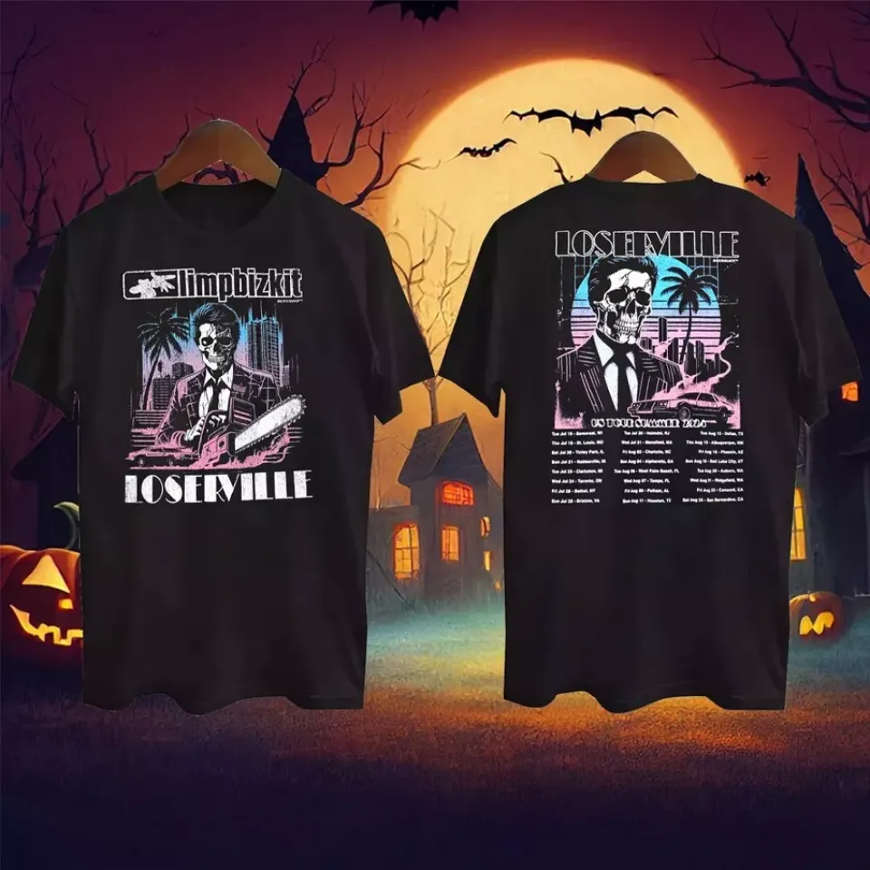 Limp Bizkit Loserville 2025 Merch Tour Shirt