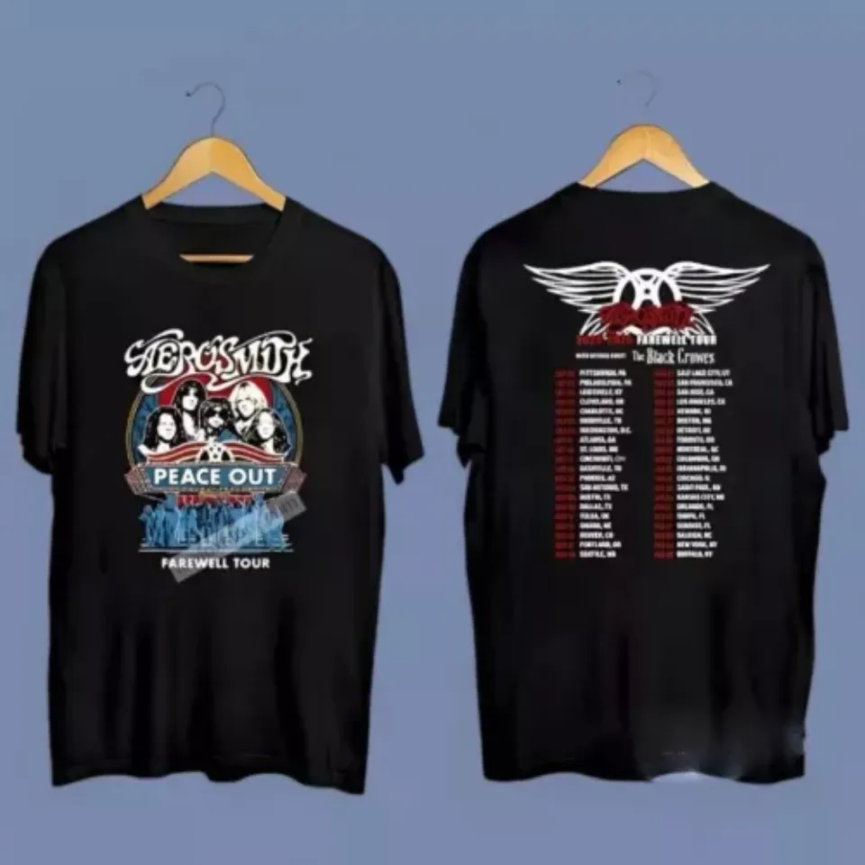 Aerosmith Peace Out Farewell Tour 2024-2025 Rock Concershirt