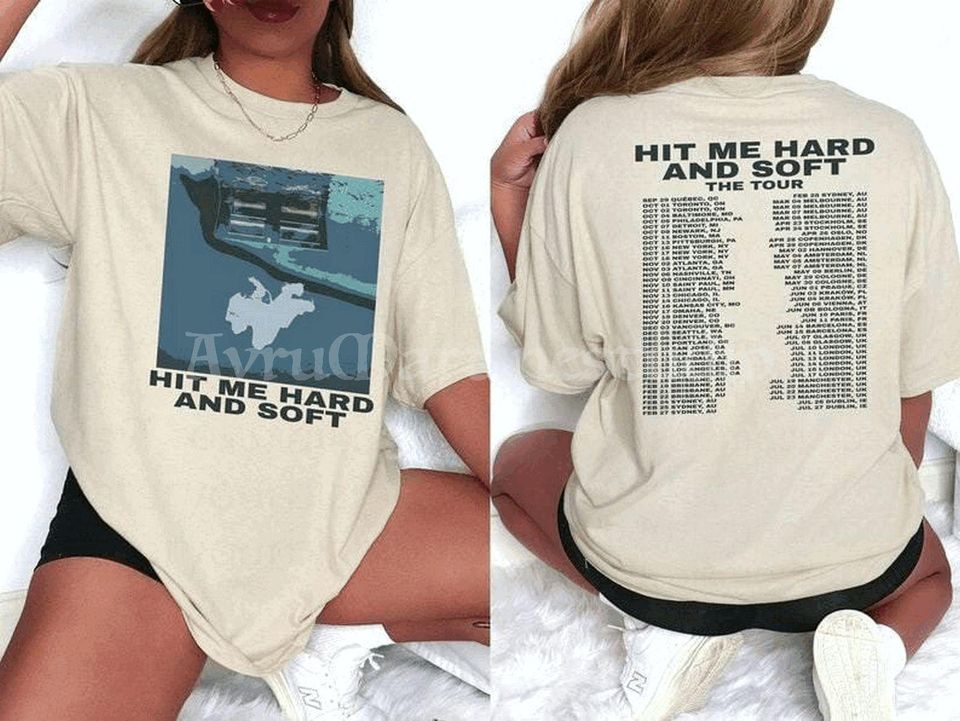 Hit Me Hard Womens Shirt, Billie Eilish Tour 2025 Shirt