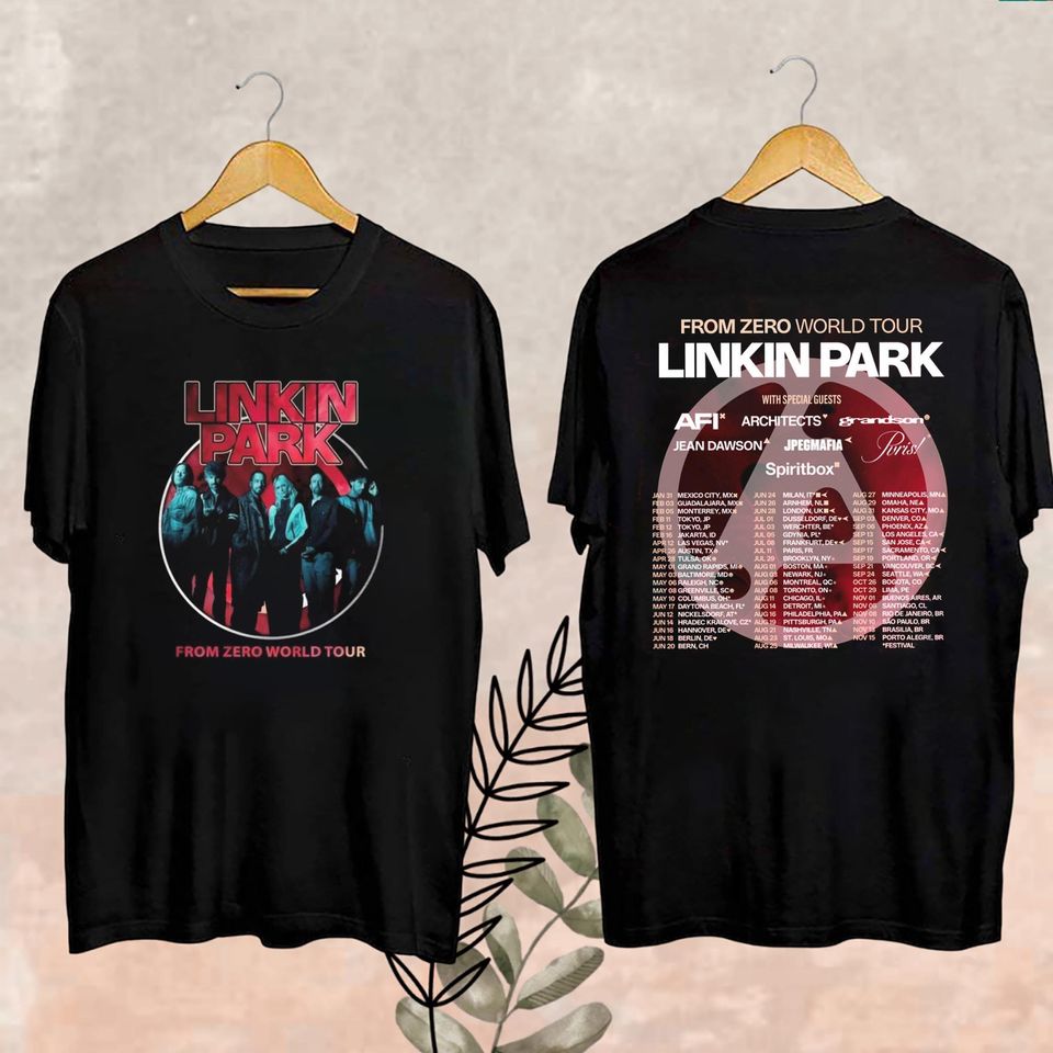 Linkin Park Merch, Linkin Park Shirt, 2025 Linkin Park From Zero World Tour Shirt