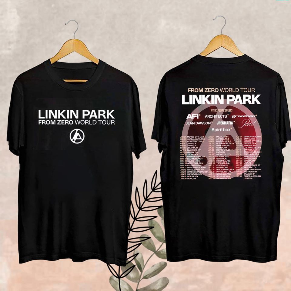 Linkin Park Shirt, 2025 Linkin Park From Zero World Tour Shirt