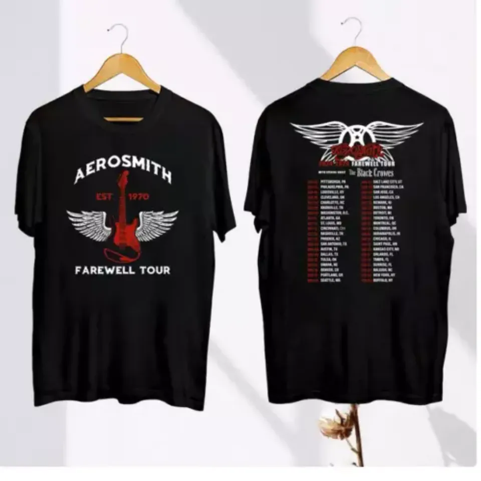 Aerosmith Tour 2024-2025 Shirt, Aerosmith Peace Out Farewell Tour Shirt