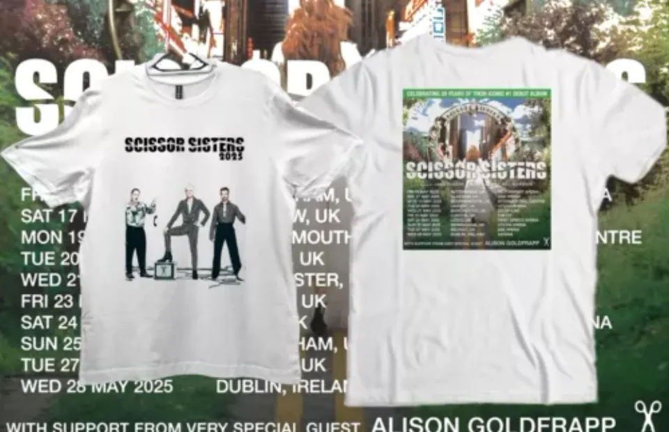 Shirt Scissor Sisters, Scissor Sisters 2025 Shirt