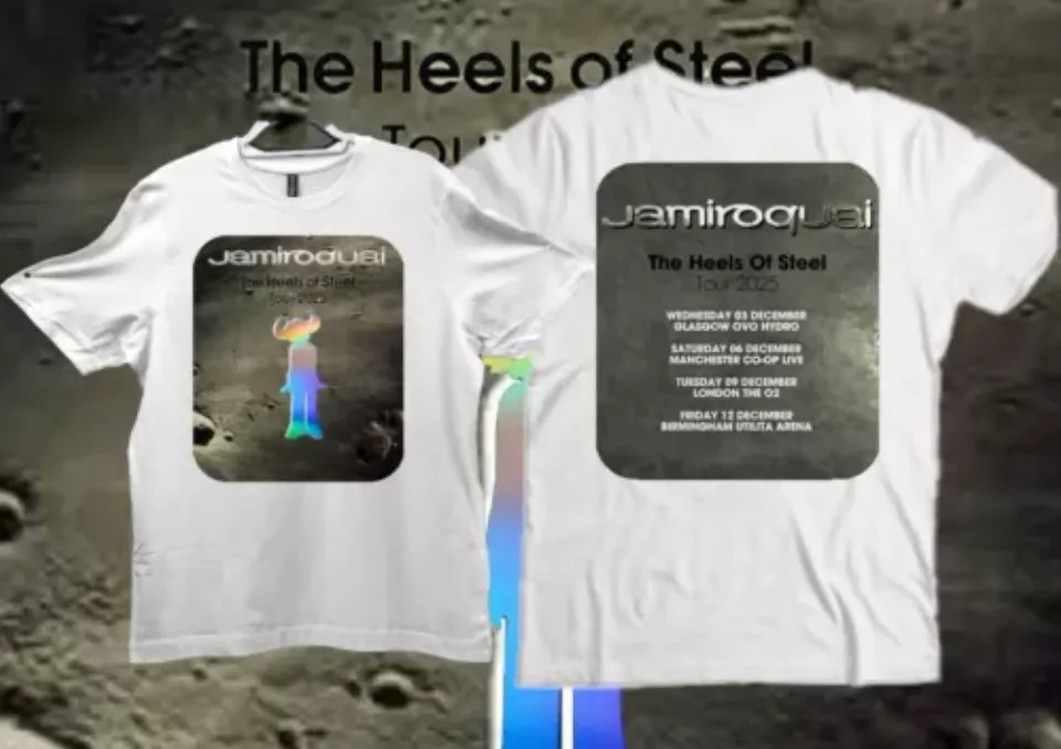 Jamiroquai, The Heels Of Steel Tour 2025 Shirt