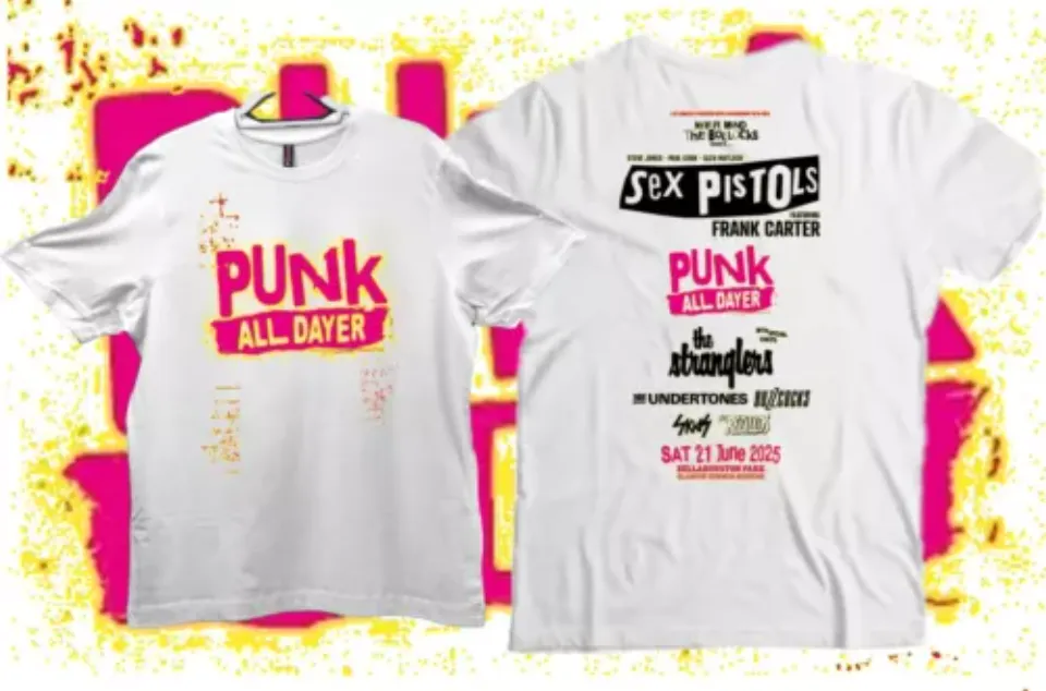 Shirt Punk All Dayer, Punk All Dayer 2025 Shirt