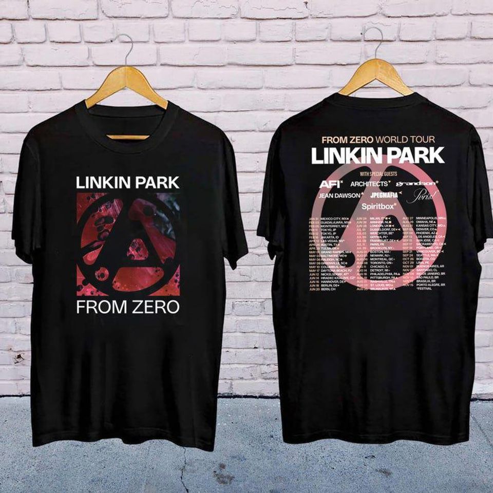 Linkin Park From Zero World Tour 2025 Shirt, Linkin Park Concert 2025, Linkin Park Merch, Linkin Park Fan Gift, Linkin Park Band Logo Shirt