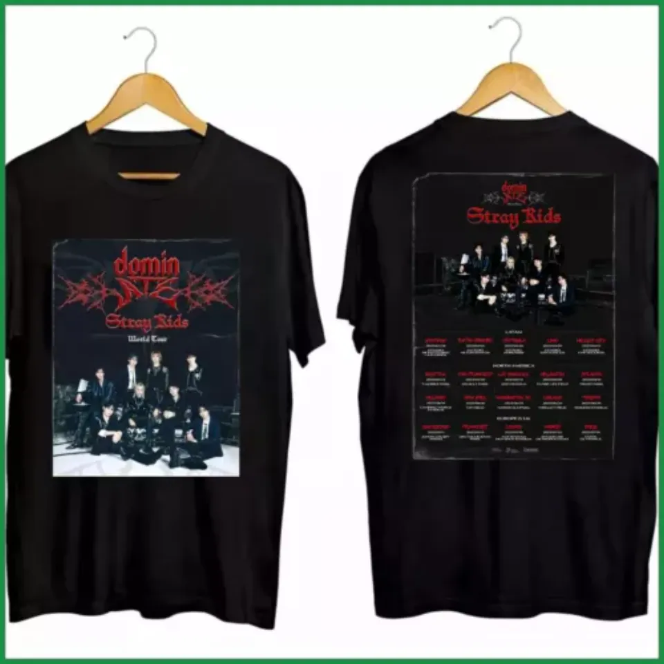 - Stray Kids World Tour Dominate Skz 2025 Shirt Gift For Fan