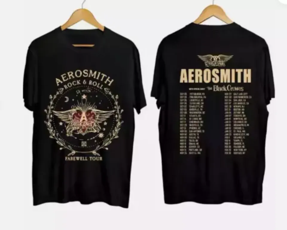 Aerosmith 2024-2025 North American Farewell Tour Shirt, Concershirt