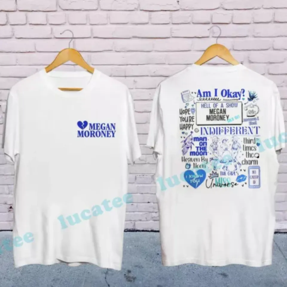 Megan Moroney Am I Okay 2025 Tour Shirt Two Sides