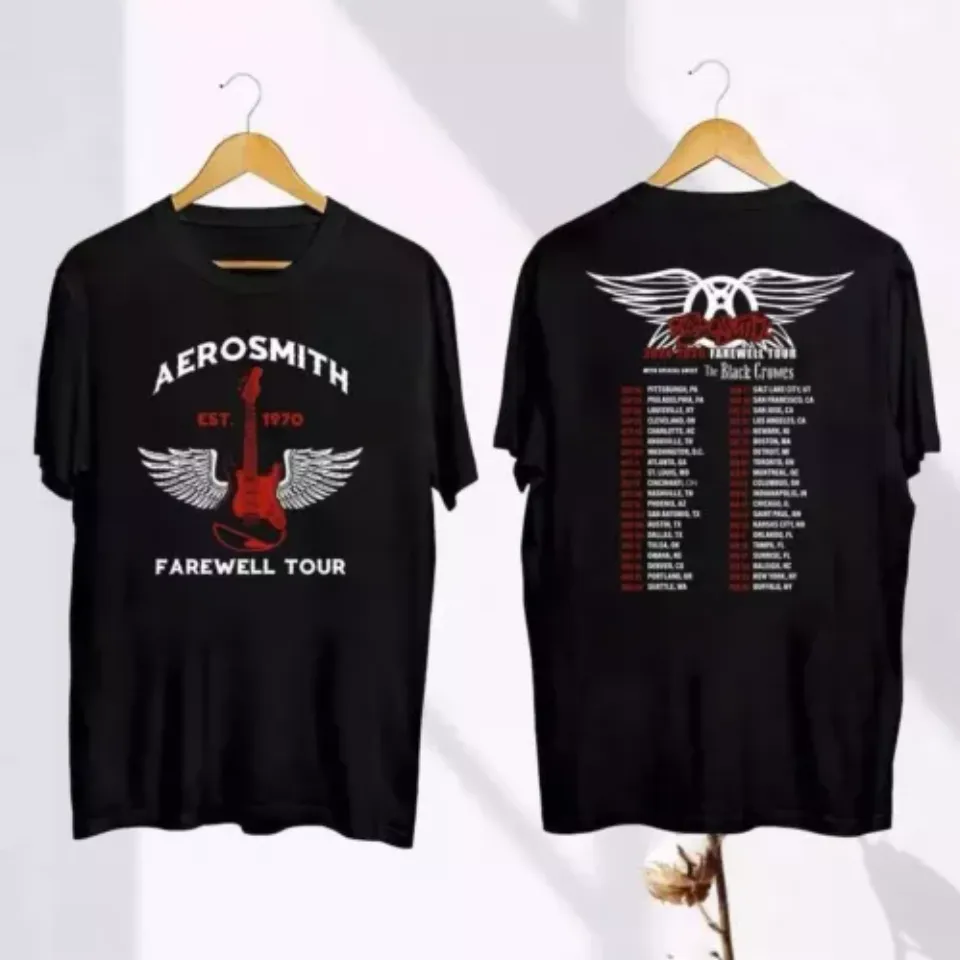 Aerosmith Tour 2024-2025 Shirt, Aerosmith Peace Out Farewell Tour Shirt
