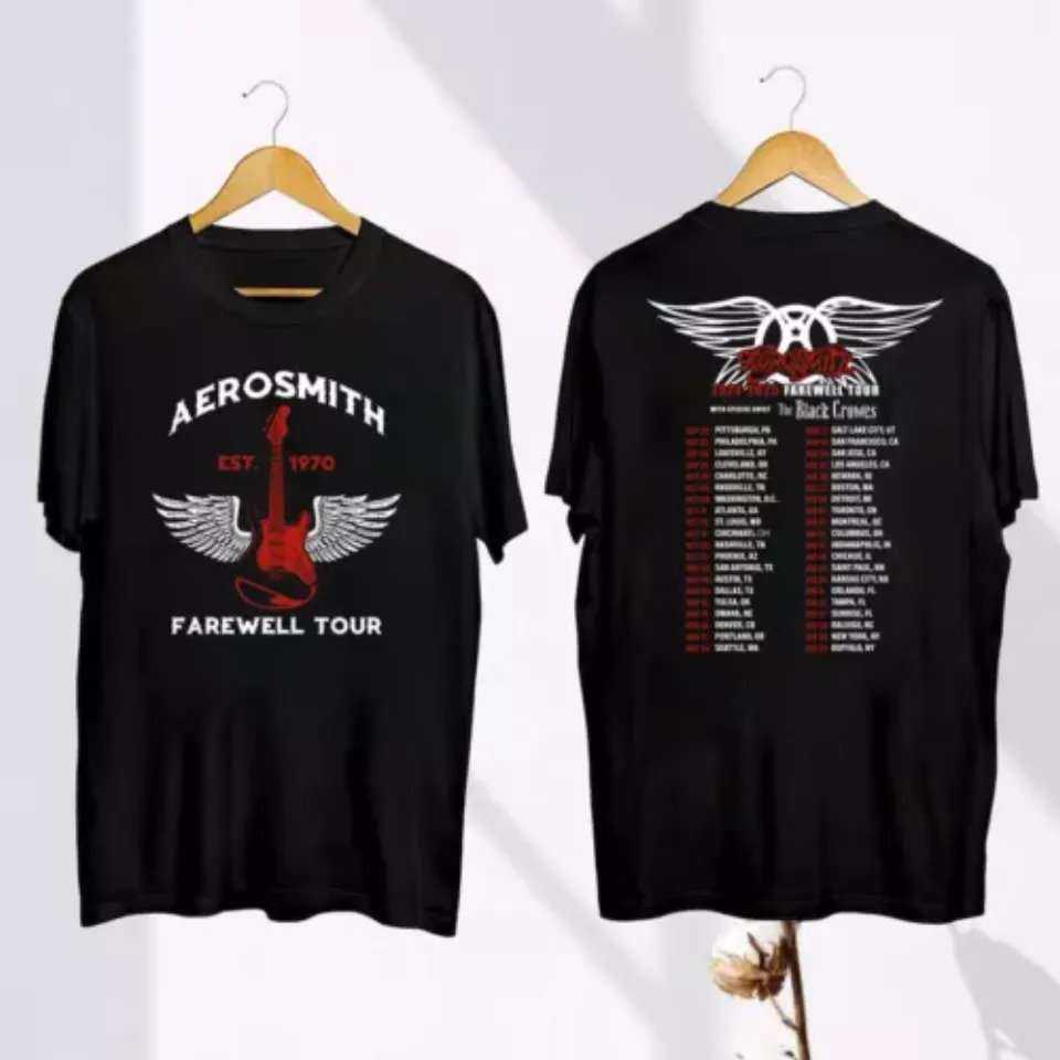 Aerosmith Tour 2024-2025 Shirt, Aerosmith Peace Out Farewell Tour