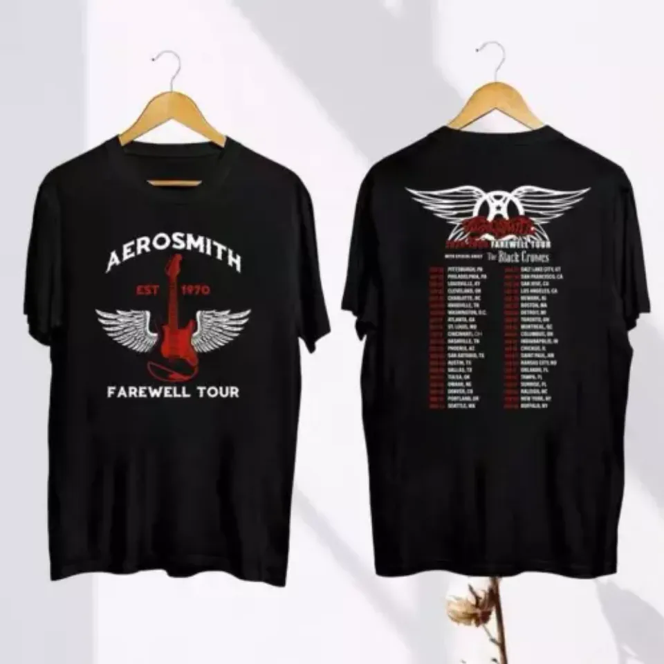 Aerosmith Tour 2024-2025 Shirt Aerosmith Peace Out Farewell Tour Shirt