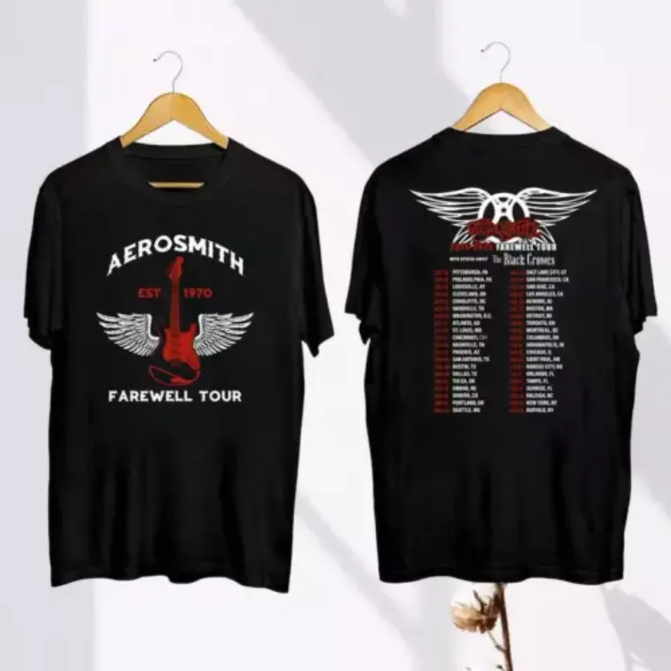 Aerosmith Tour 2024-2025 Shirt, Aerosmith Peace Out Farewell Tour Shirt