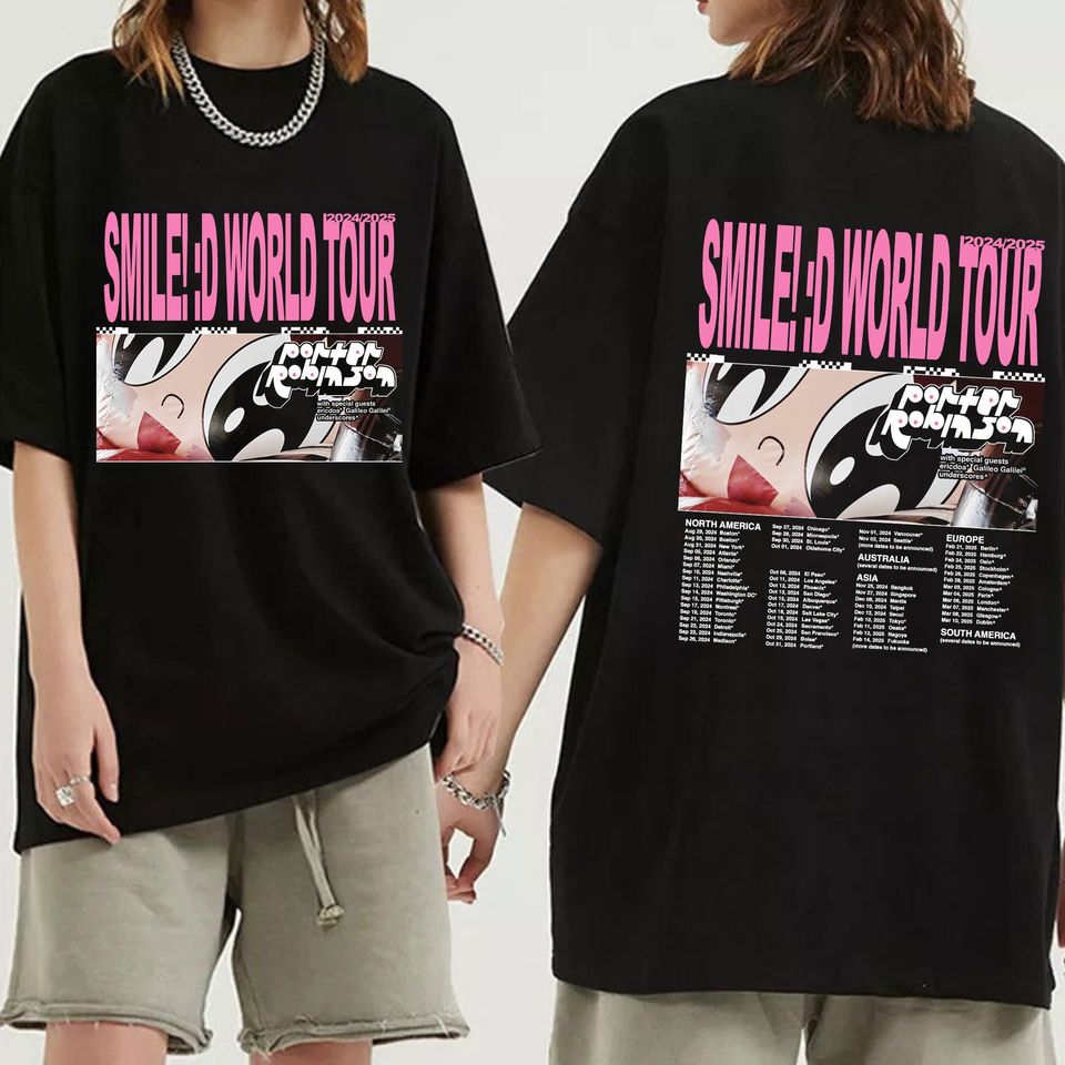 Porter Robinson 2024-Tour 2025 Shirt, Porter Robinson Fan Shirt
