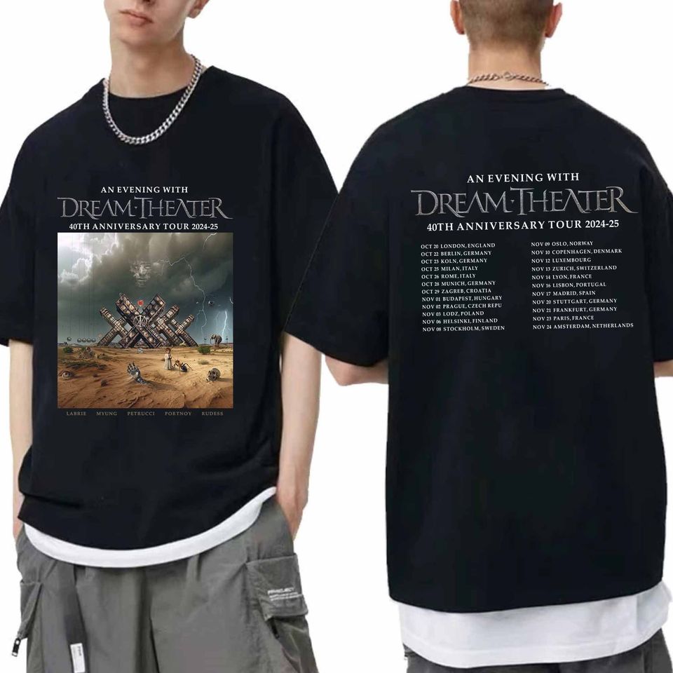 Dream Theater - 40Th Anniversary Tour 2024 2025 Shirt