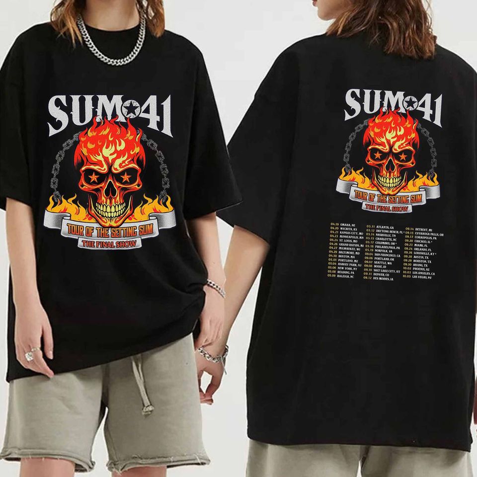 Sum 41 2024-Tour 2025 Shirt