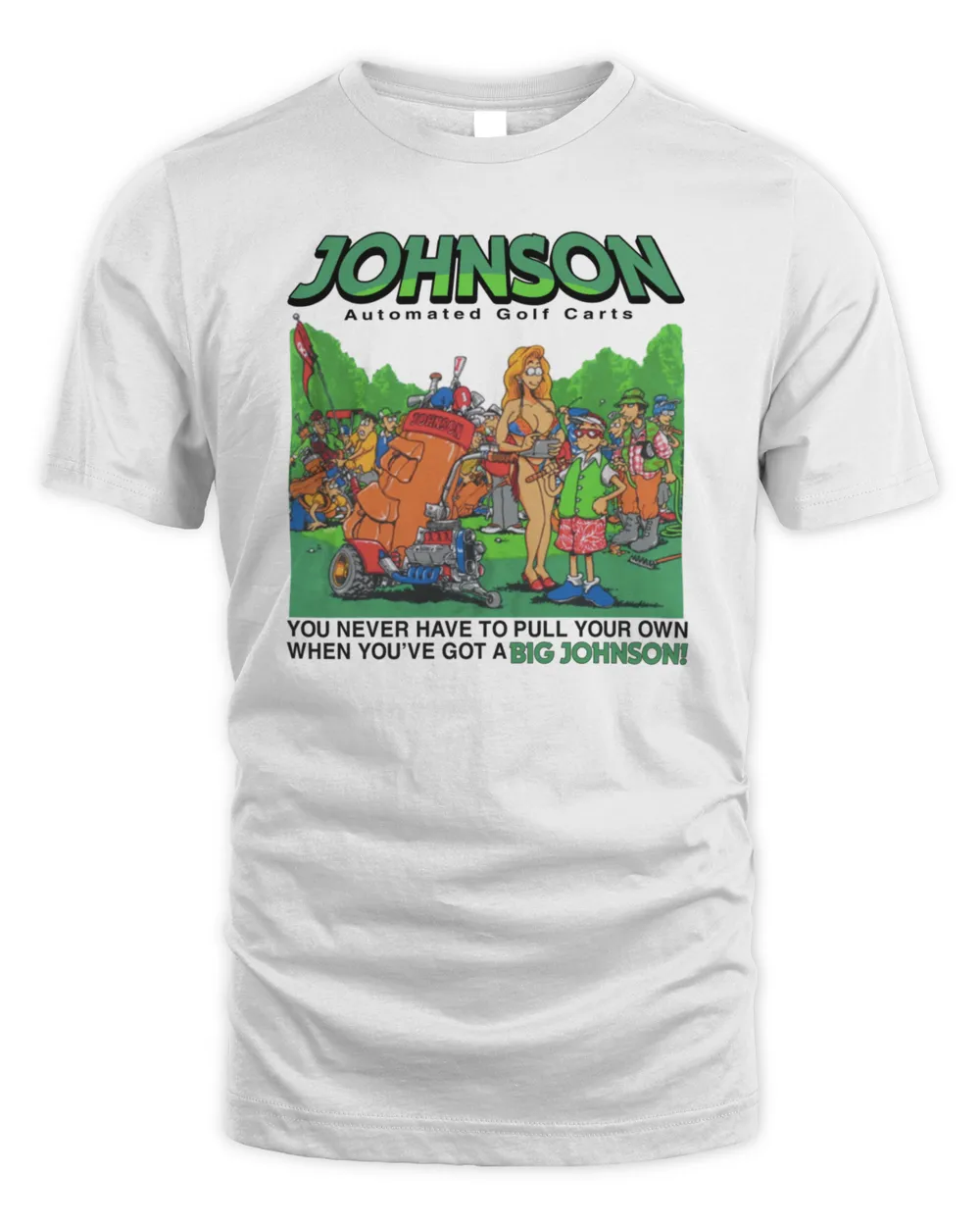 Big Johnson Golf Cigar Club 90S Shirt