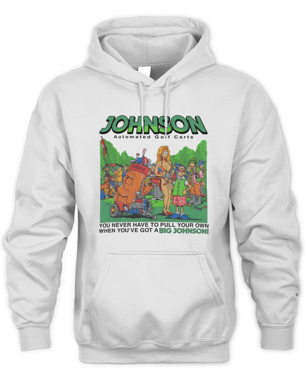 Big Johnson Golf Cigar Club 90S Hoodie 