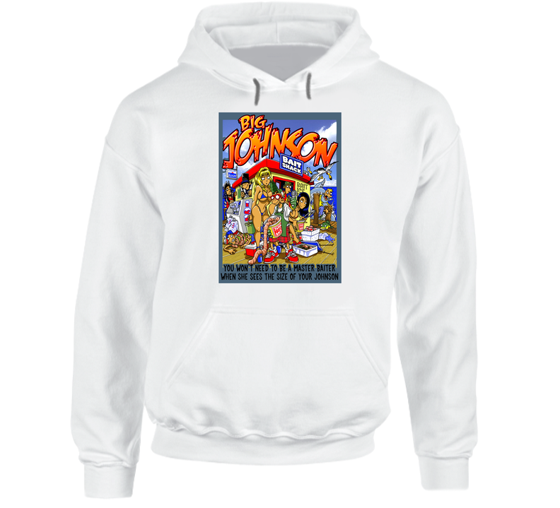 Big Johnson Bait Shack Retro 90S Vintage Design Popular Crewneck Hoodie 
