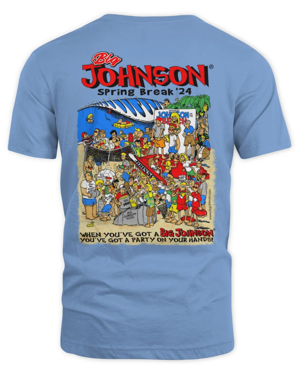 Big Johnson Spring Break 2025 T Shirt Big Johnson Shop