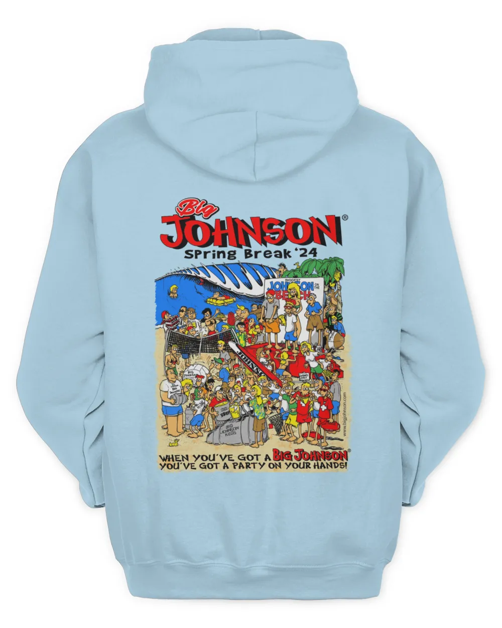 Big Johnson Spring Break 2025 Hoodie Big Johnson Shop