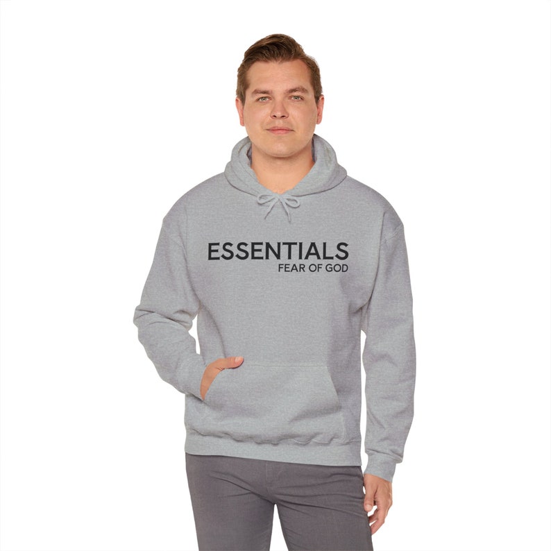 Essentials Hoodie Essentials Fear Of God Sweater Fear Of God Essentials Brushed Hoodie