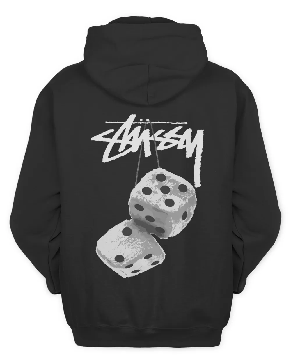 Stussy Clothing Fuzzy Dice Hoodie